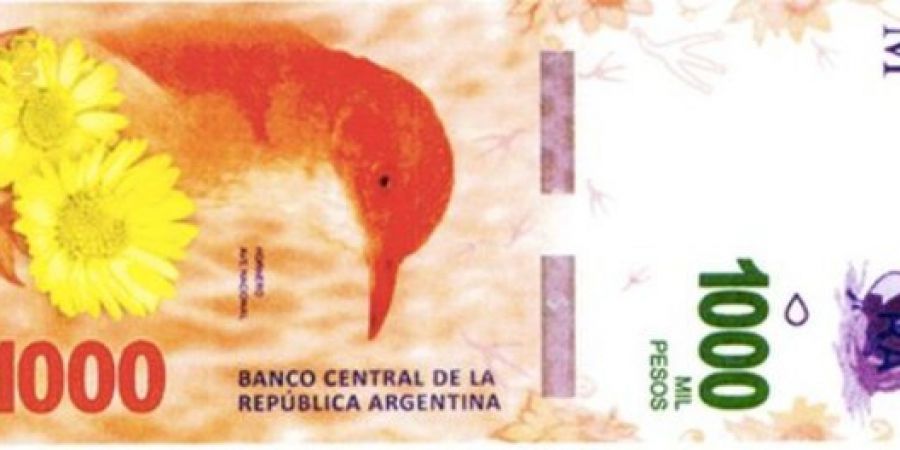 El billete de 1000 estará en la calle en octubre