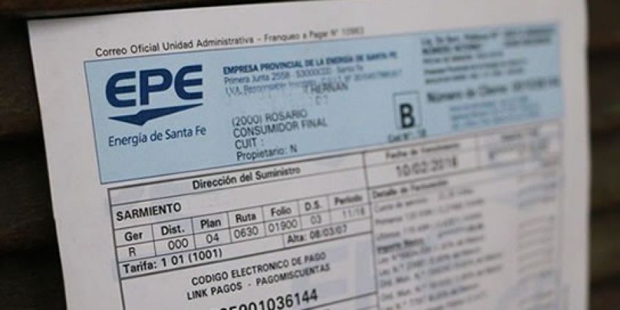 Desde el 1° de diciembre rige nuevo aumento en la tarifa de energía en la provincia de Santa Fe