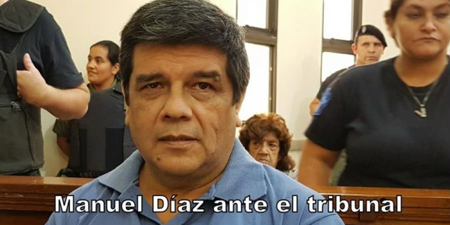 Pidieron 30 años de cárcel para Manuel Díaz
