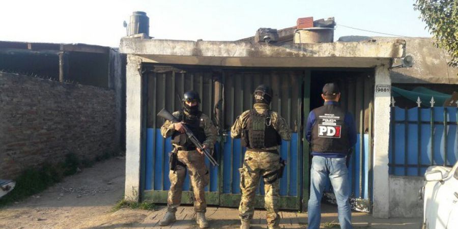 Concretaron varios allanamientos por drogas en Reconquista y Avellaneda
