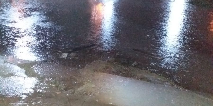 Más de 100 milímetros en algo más de una hora inundaron a la ciudad de Reconquista