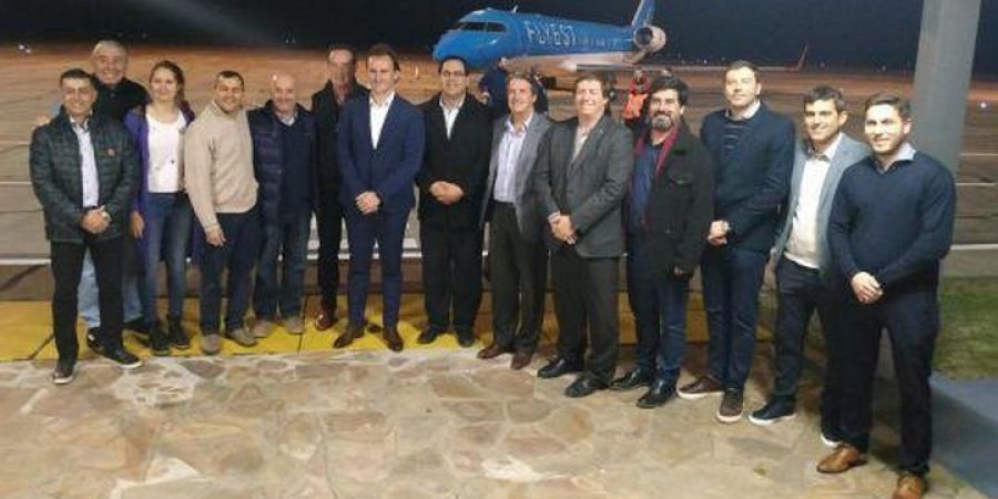 FLYEST inauguró sus vuelos a Reconquista