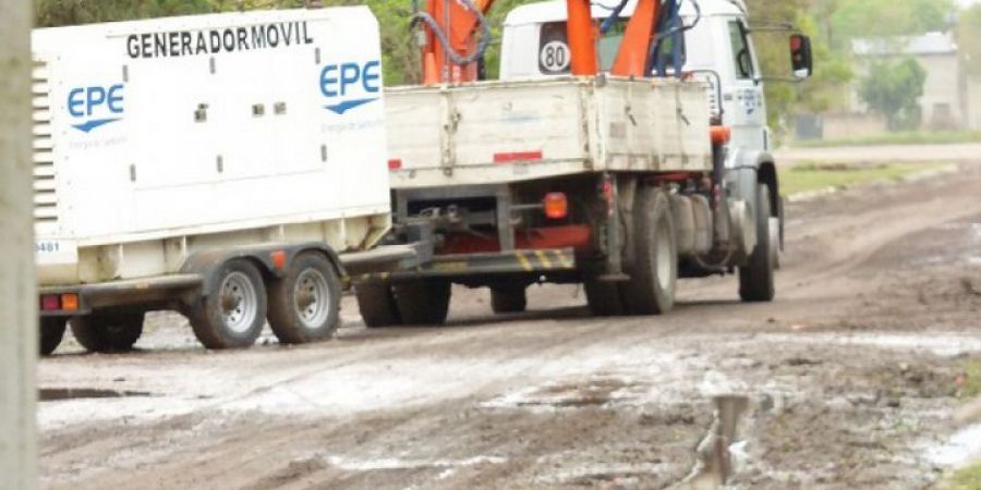 Se va invicto uno de los generadores que estaba para ser usado tras el cambio de líneas de Garabato a Fortín Olmos