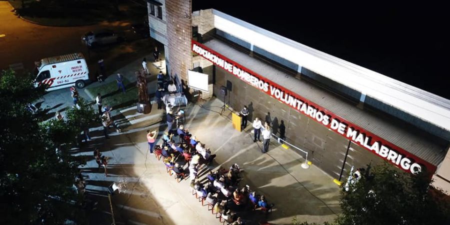 Este domingo 2 de junio, en el día de los Bomberos Voluntarios, hubo festejos en Malabrigo.