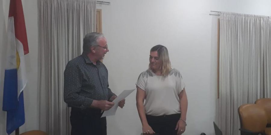 Flavia Nardin asumió como Concejal
