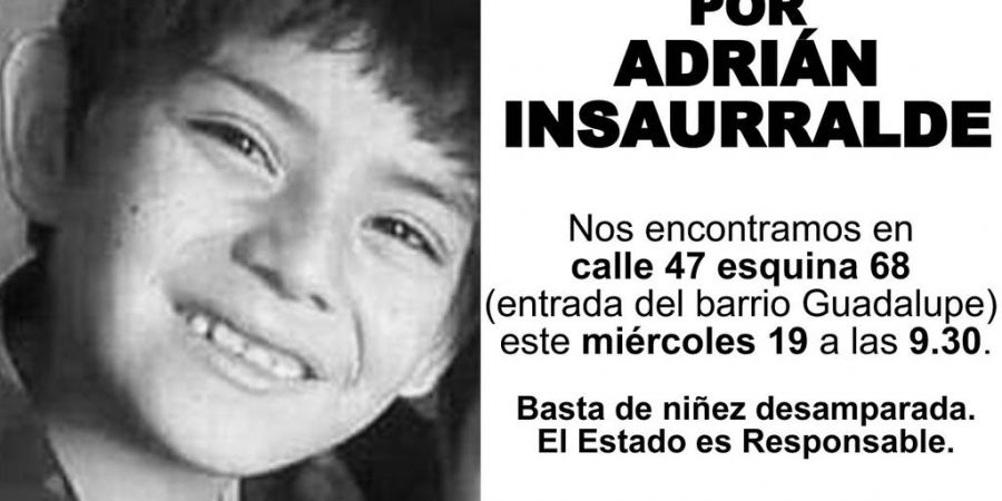 Murió el nene de 10 años y habrá una manifestación