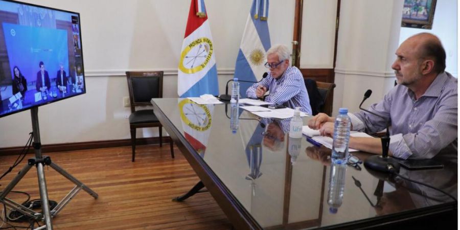 Perotti incentivó «tener un control exhaustivo» de los camiones que ingresan al país y los que se encuentran en tránsito