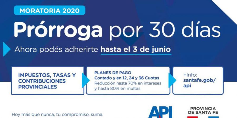 Se prorrogó la moratoria provincial Hasta el próximo 3 de junio
