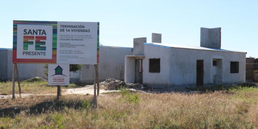 “Viviendas con su construcción parada y sin delegado del área en el norte santafesino”
