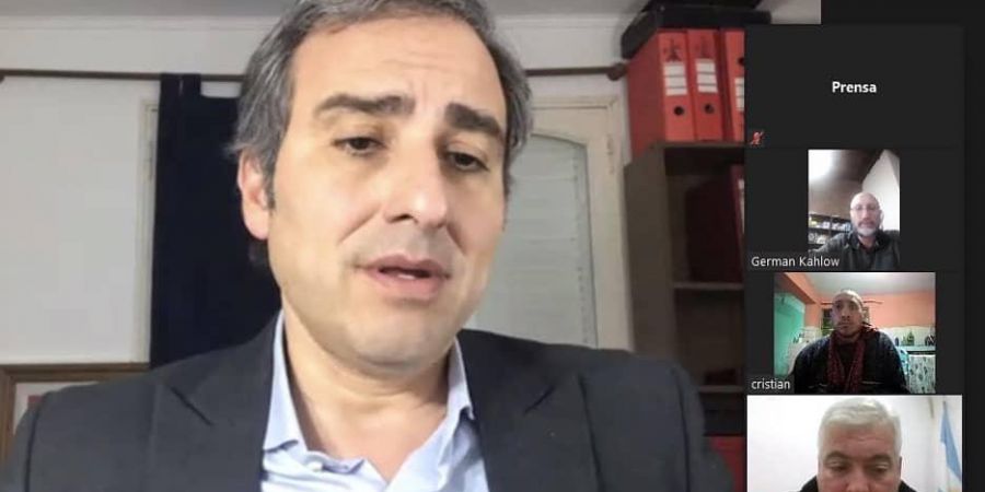 Continúan las reuniones virtuales con localidades cercanas a los límites de la provincia