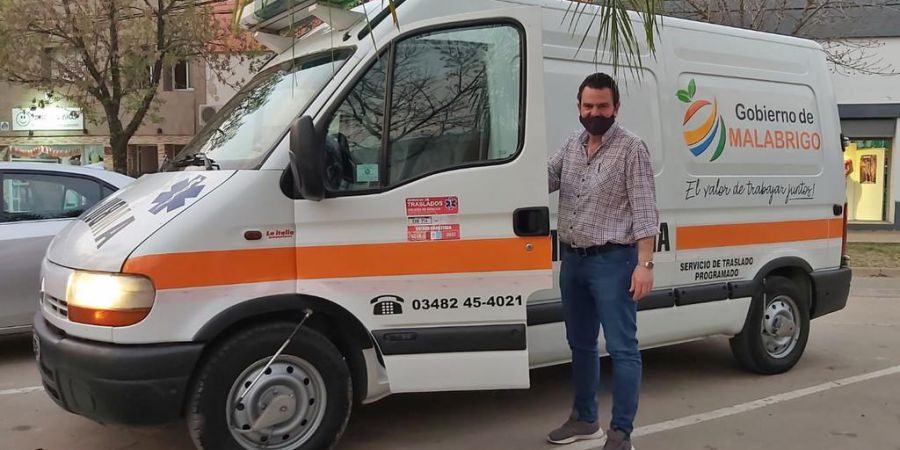 Malabrigo recibió la Ambulancia Municipal
