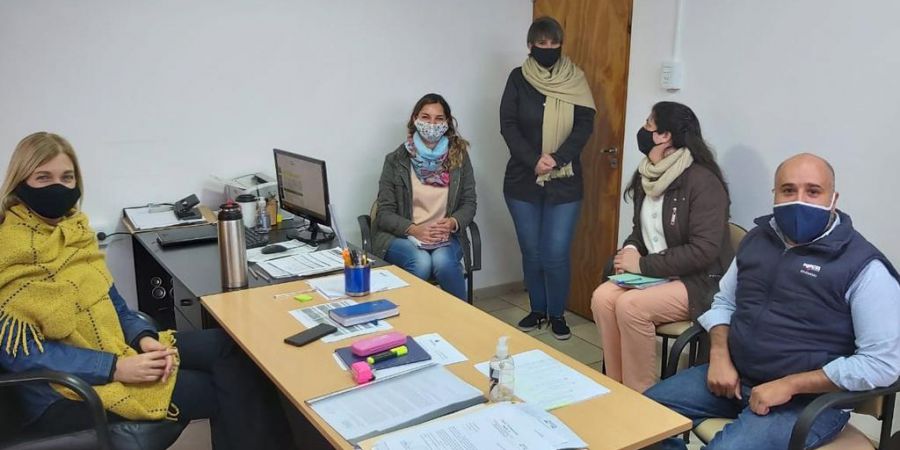 La Directora de la Región de Salud se reunió con delegados de UPCN