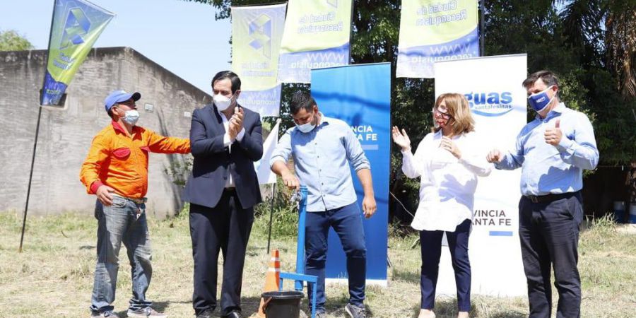 La provincia inauguró nuevas redes de agua potable en la ciudad de Reconquista