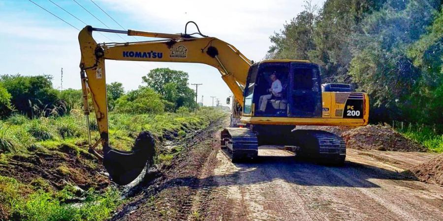 El Municipio avanza en la pavimentación de la continuación de Federico Sigel