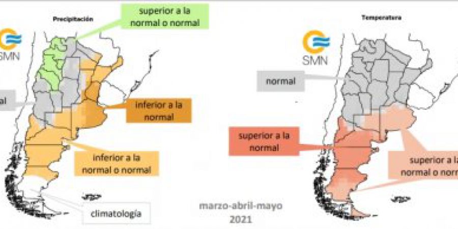 La Niña: inicia marzo con un patrón consistente de falta de lluvias, pero con tendencia a normalizarse entre abril/mayo