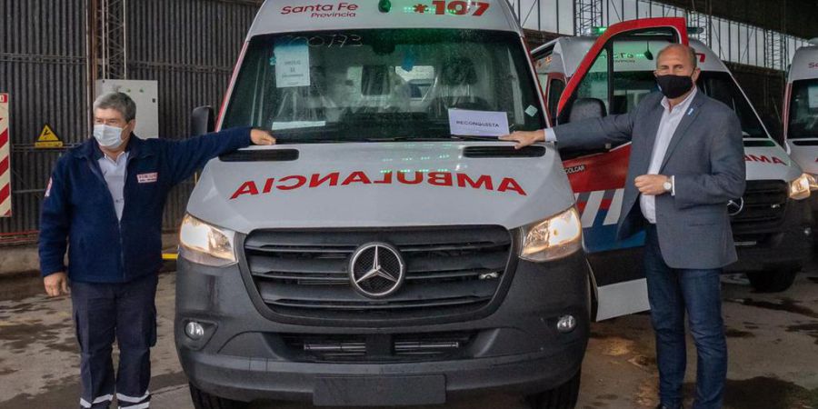 La provincia adquirió 60 nuevas ambulancias de alta complejidad
