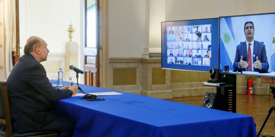Perotti participó del 4º Encuentro de Gobernadores por los Bajos Submeridionales