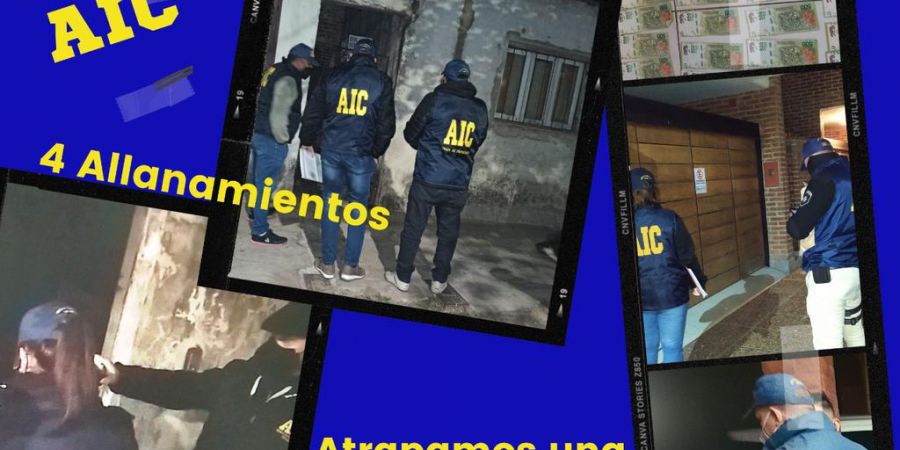 La Agencia de Investigacion Criminal desbarata una banda que realizaba estafas en Reconquista y Avellaneda