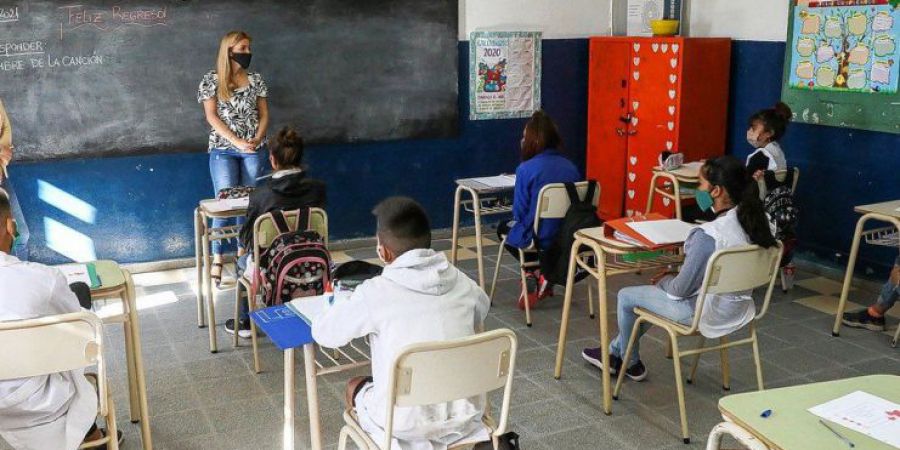 La presencialidad escolar regresa en más de 100 localidades de la provincia