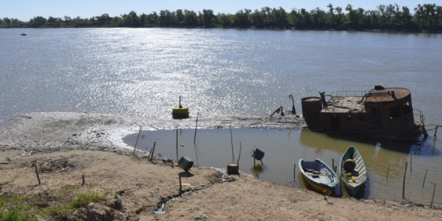 Declararon la «emergencia hídrica» ante la histórica bajante en el Río Paraná