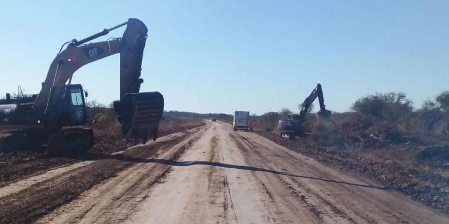 La provincia avanza en obras viales para los departamentos Vera y San Javier