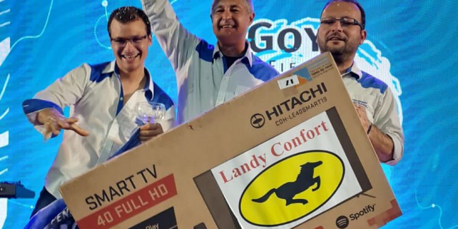 Buena actuación de la peña Chaque La Espina en Goya