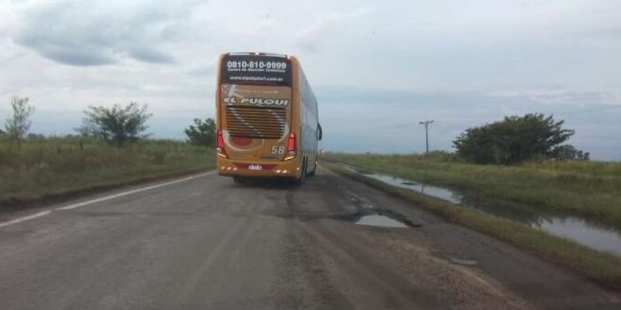 Santa Fe declaró la emergencia vial para la Ruta Nacional 11