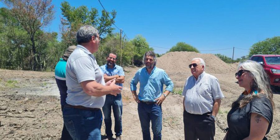 Autoridades de la EPE inspeccionaron el avance de obras en la Estación Transformadora de Vera