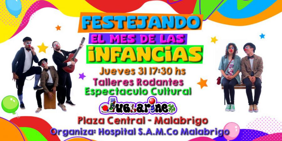 Hoy cierre del mes de las infancias en Plaza San Martin