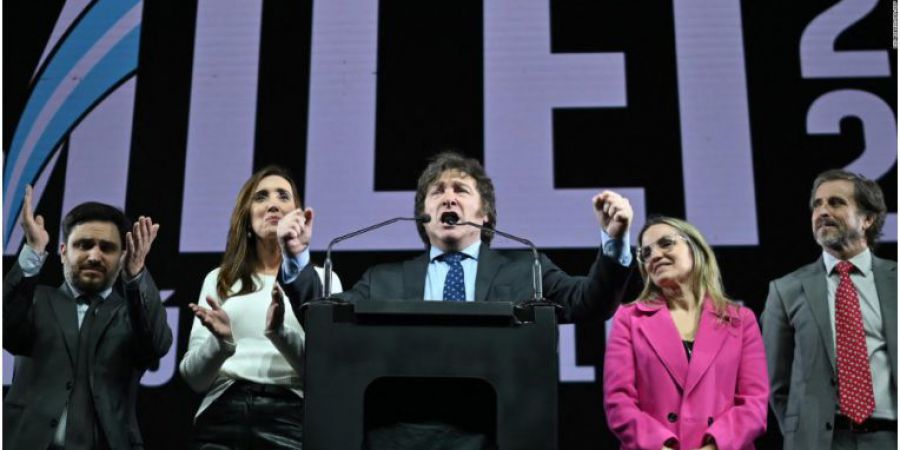 Javier Milei el más votado en Malabrigo