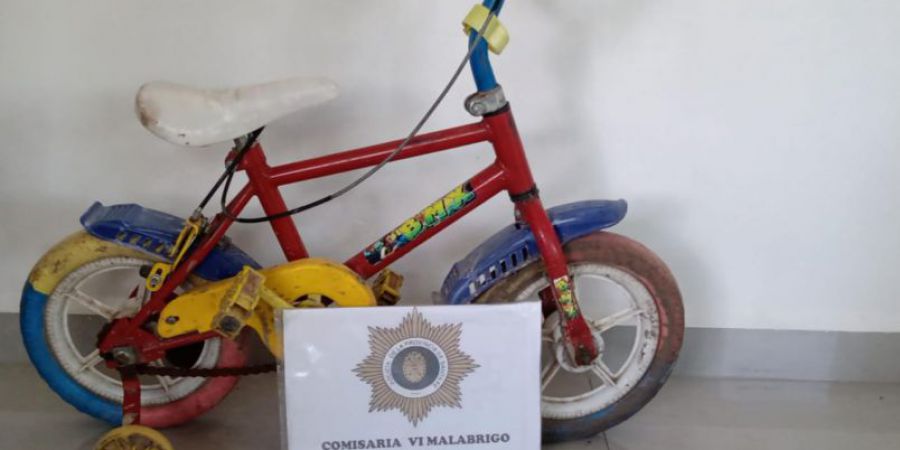Robó una bicicleta y fue arrestado