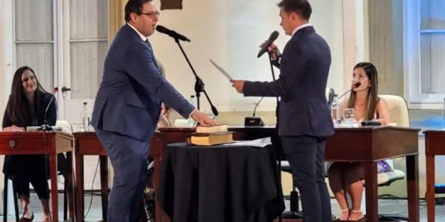 Vallejos asumió su tercer mandato como intendente de Reconquista