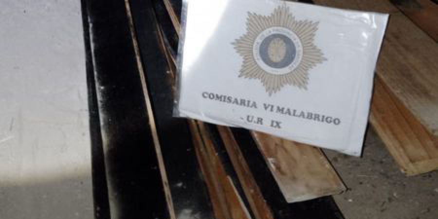 Un detenido por sustraer machimbre y una heladera