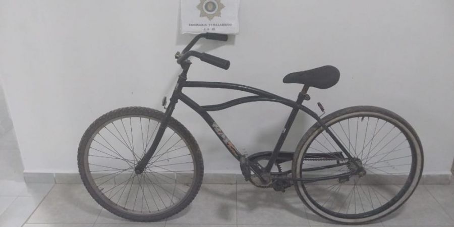 Recuperaon una bicicleta robada