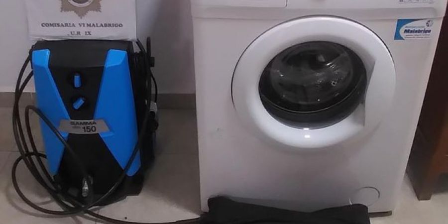 La Policía recuperó cosas robadas a un vecino de Malabrigo