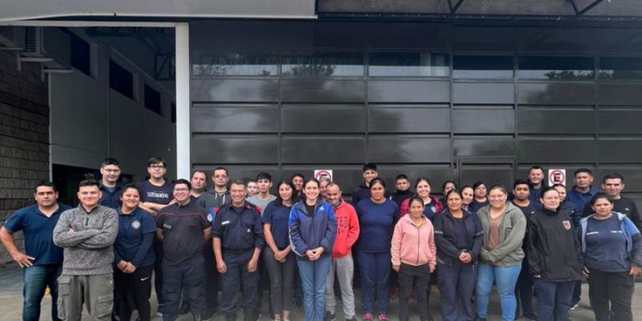 Malabrigo: curso de aspirantes a Bomberos