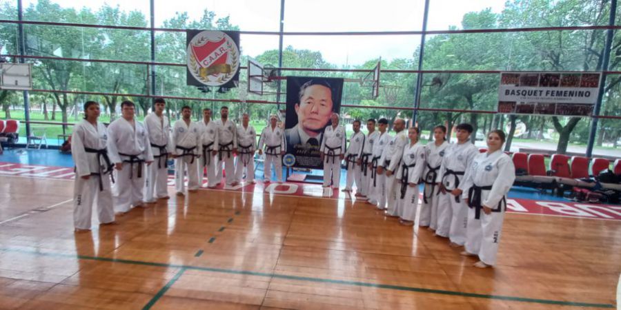 Clase Magistral de Taekwondo en Reconquista con participaciones de Malabrigo
