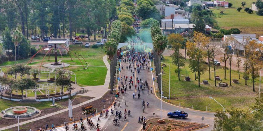 Se realizó la tradicional Bicicleteada en Malabrigo