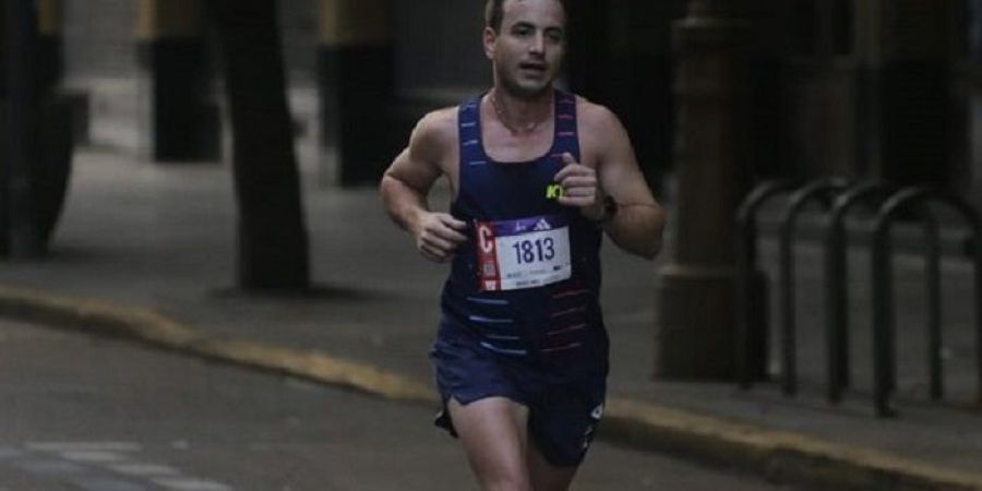 Gonzalo Fabbro fue parte de la Media Maratón de Buenos Aires