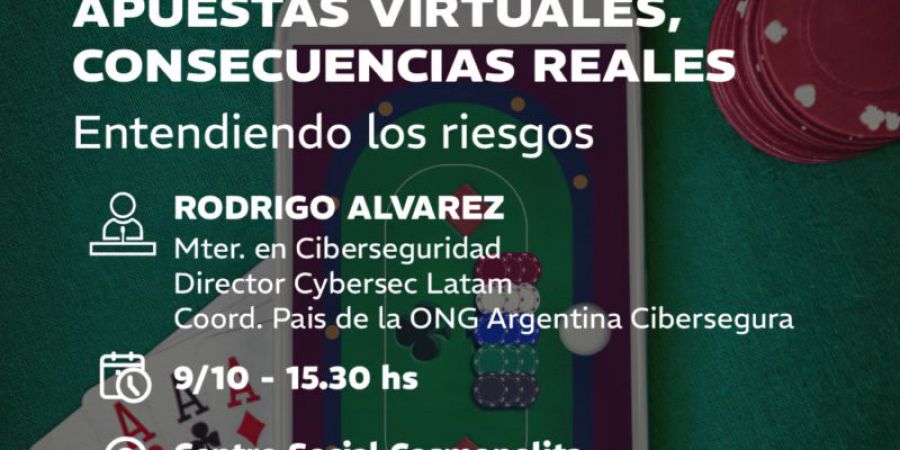 Charla sobre Apuestas Virtuales