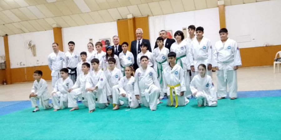 Se realizó el examen de Taekwondo