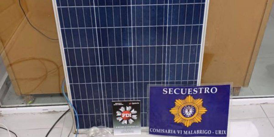 Lo fueron a buscar por un hecho reciente y recuperaron elementos robados hace meses