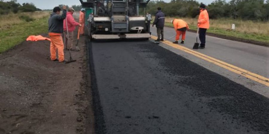 Vialidad Nacional sostiene mejoras en la Ruta Nacional 11 entre Gobernador Crespo y Avellaneda